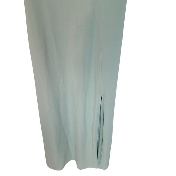Birdy Grey Womens XL Sage Green Sleeveless Square Neck Alex Bridesmaid Dress - Picture 4 of 10